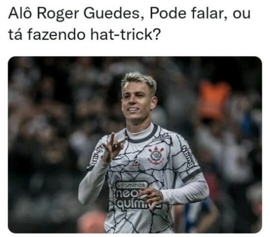 Brasileirão: os melhores memes de Corinthians 3 x 0 Avaí, com três gols de Róger Guedes.