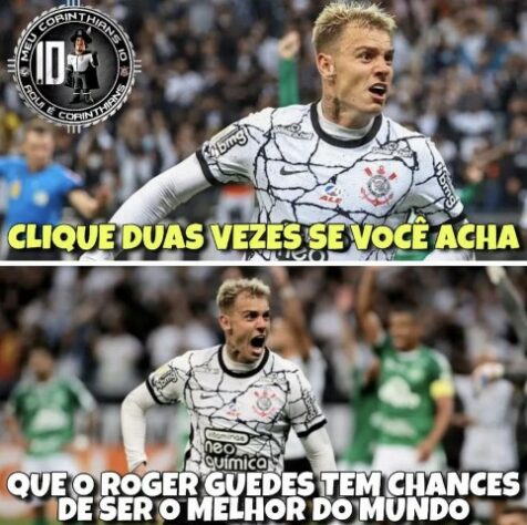 Brasileirão: os melhores memes de Corinthians 3 x 0 Avaí, com três gols de Róger Guedes.