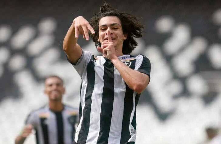 12ª posição: Matheus Nascimento, 18 anos - Atacante (brasileiro) - Clube: Botafogo - Valor de mercado: 7 milhões de euros / 39,1 milhões de euros