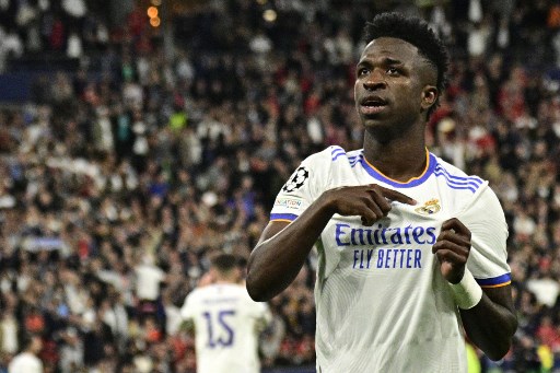 1º lugar: Vinícius Junior (atacante - brasileiro) - Real Madrid