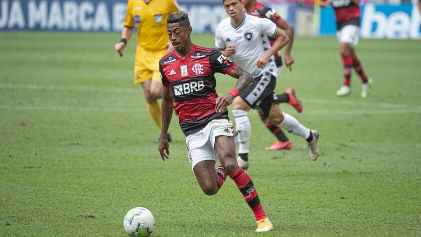 Diego Alves; Matheuzinho, Rodrigo Caio, Léo Pereira e Filipe Luís; Willian Arão, Diego e Everton Ribeiro; Pedro Rocha, Bruno Henrique e Gabigol (Entraram: Thuler, Thiago Maia, Pedro e Vitinho) - Técnico: Domènec Torrent