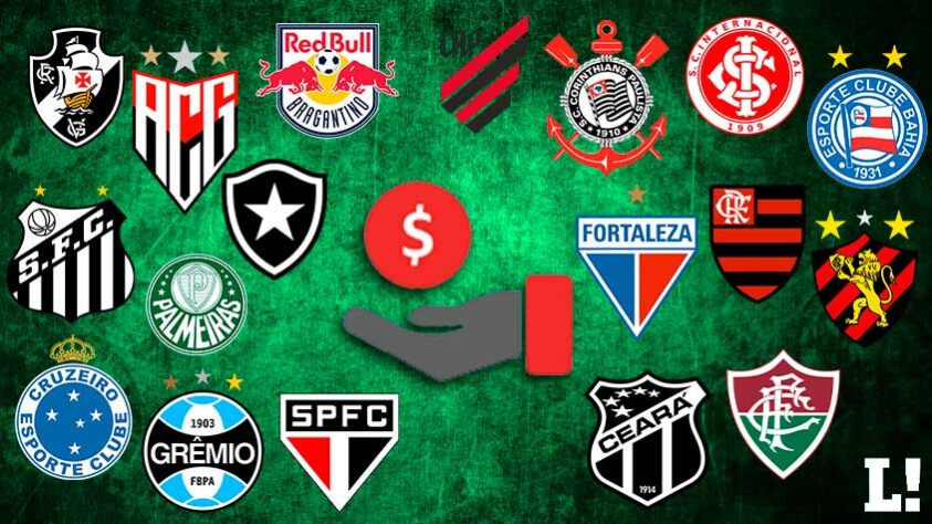 As dívidas do clube do coração sempre preocupam os torcedores. A Sports Value, especialista em marketing esportivo e avaliação de marcas, fez uma análise das finanças das equipes brasileiras em 2021. O balanço mostra que, somados os 20 times analisados, houve uma redução do endividamento. Veja a dívida total de cada um deles no ano passado.