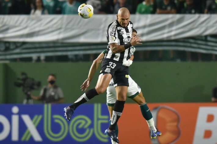 Em uma atuação ruim, com péssimas decisões do técnico Fabián Bustos, o Santos perdeu por 1 a 0 para o Goiás neste domingo, em Goiânia, pela sexta rodada do Campeonato Brasileiro. Velázquez falhou, Angulo jogou 90 minutos de forma inexplicável e Maicon voltou bem. Confira as notas (por Diário do Peixe).