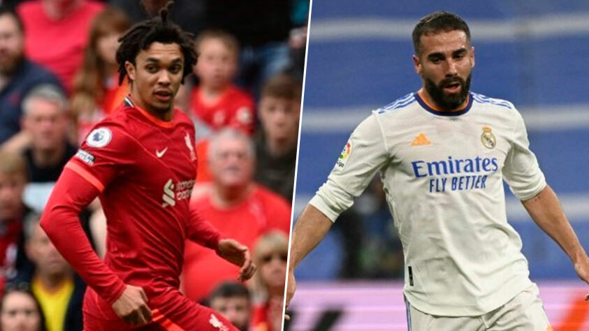 Alexander Arnold (Liverpool) x Carvajal (Real Madrid)