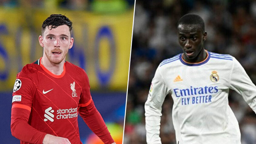 Andrew Robertson (Liverpool) x Ferland Mendy (Real Madrid)