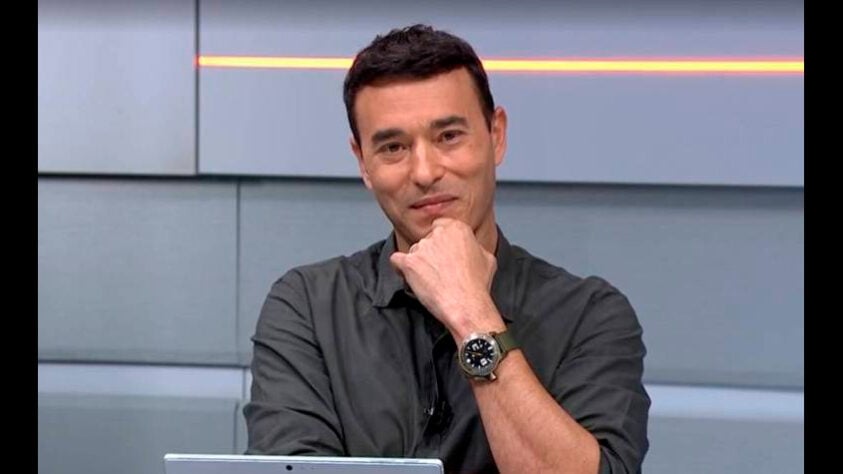 André Rizek - jornalista e apresentador no SporTV / Clube do coração: Corinthians