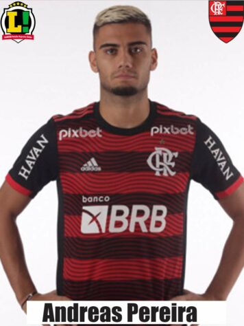 Andreas Pereira: 4,5 - Entrou quase no fim e fez uma falta.