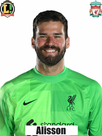 Alisson:  5,0 - Sofreu o gol, mas não teve culpa e foi pouco exigido.