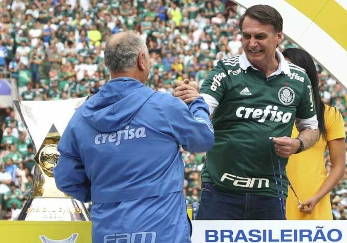 JAIR BOLSONARO (PL) - Times que torce: Palmeiras e Botafogo