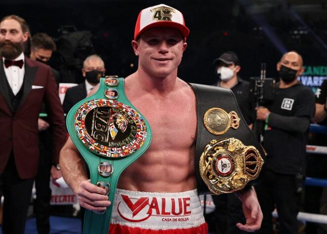 5ª posição: Canelo Alvarez - México