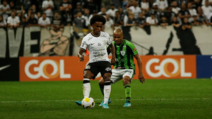 Corinthians 1 x 1 América-MG - 8ª rodada Brasileirão - Público pagante: 34.922 torcedores - Renda: R$ 2.164.285,50