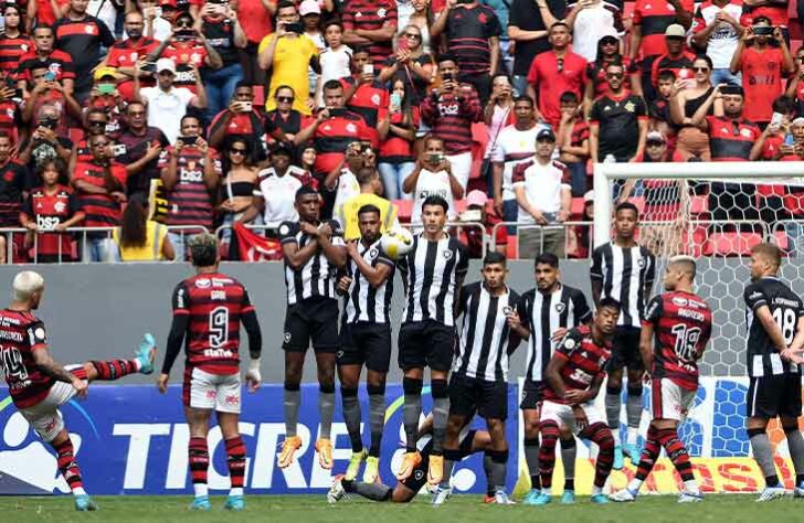 4° lugar - Flamengo 0 x 1 Botafogo - 5ª rodada - Público presente (pagante não divulgado): 54.981 - Estádio: Mané Garrincha