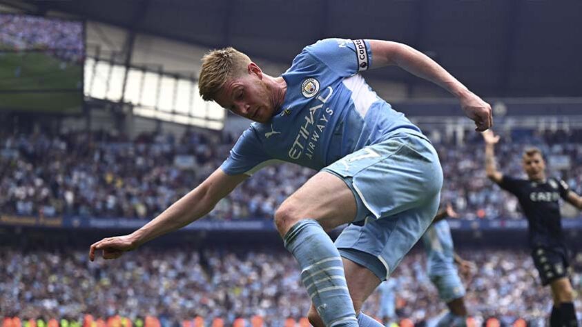 9º lugar -  Kevin de Bruyne (Manchester City) - belga - 31 anos - meia - valor de mercado - valor de mercado: 85 milhões de euros (R$ 449,6 milhões)