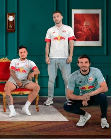 GALERIA: Veja imagens da nova camisa 1 do Red Bull Bragantino