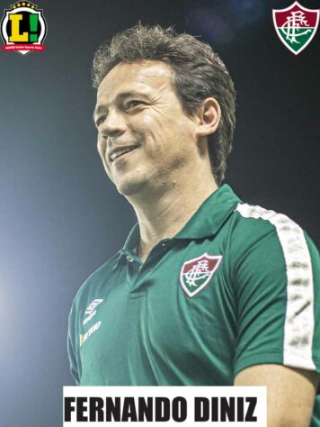 Fernando Diniz - 7,0 - Apesar do Fluminense sofrer três gols, o técnico do Tricolor soube orientar sua equipe para contornar as adversidades e triunfar na partida