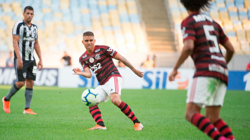 28/7/2019 - Flamengo 3x2 Botafogo, no Maracanã (Campeonato Brasileiro) - Gols: Gerson, Gabigol e Bruno Henrique (F); Cícero e Diego Souza (B)