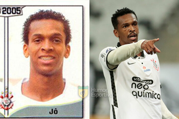 Jô no álbum do Campeonato Brasileiro de 2005 com a camisa do Corinthians. Com 35 anos, ele disputa novamente a Série A do Brasileirão pelo Timão.