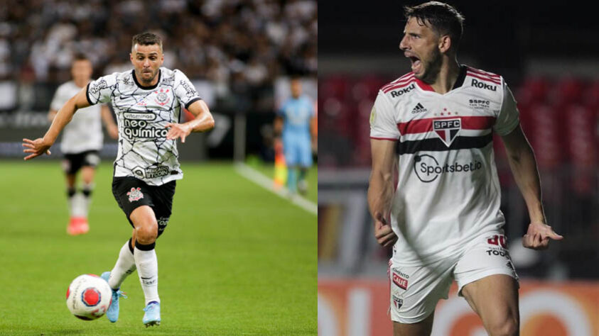 Júnior Moraes (Corinthians) x Calleri (São Paulo)