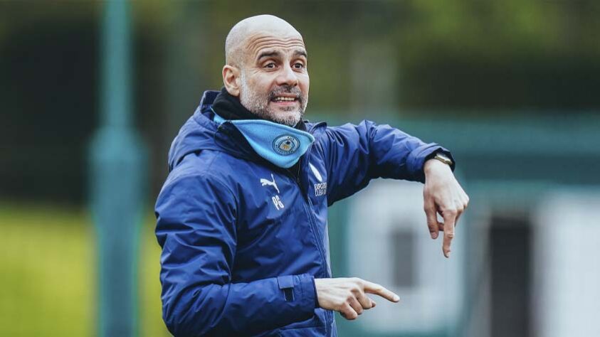 2º lugar: Pep Guardiola (Manchester City): 22,4 milhões de euros (R$ 123 milhões).