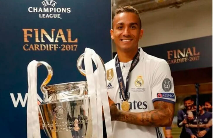 Danilo (lateral-direito / Brasil) - Libertadores: Santos (2011) / Champions: Real Madrid (2015-16 e 2016-17)