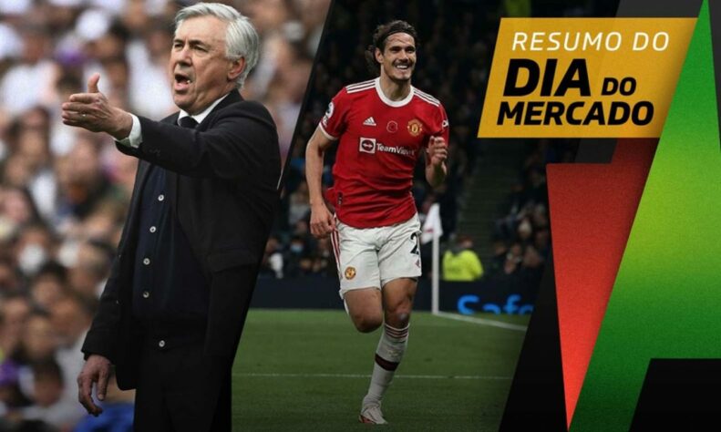 Ancelotti revela que deve se aposentar do futebol após a sua passagem pelo Real Madrid. Cavani aparece perto de atuar pela La Liga. Tudo isso e muito mais no Dia do Mercado de terça-feira.