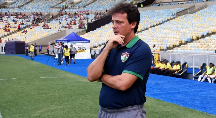 A passagem durou entre janeiro e agosto de 2019 e Diniz chegava naquele momento como um treinador promissor que tinha seu primeiro grande desafio. A primeira partida foi um empate com o Tricolor saindo atrás no placar diante do Volta Redonda.