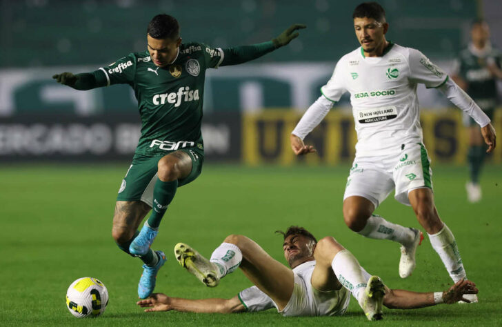 Em jogo válido pela 7ª rodada do Brasileirão 2022, o Palmeiras venceu o Juventude pelo placar de 3 a 0, no estádio Alfredo Jaconi. Dudu foi o destaque do jogo em grande jogo coletivo da equipe comandada por Abel Ferreira. Confira as notas do Palmeiras no LANCE! (por Redação São Paulo) 