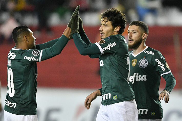 3/5/2022 - Ind. Petrolero-BOL 0 x 5 Palmeiras - Fase de Grupos - Gols: Raphael Veiga (3), Rafael Navarro e Murilo.