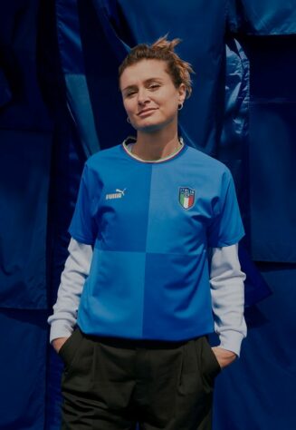 GALERIA: Veja fotos da nova camisa 1 da Itália