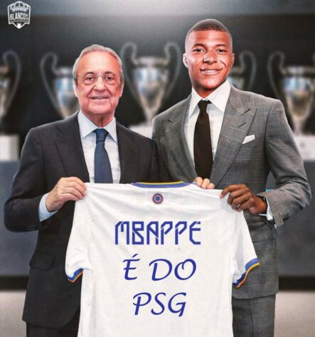 PSG leva a melhor, fica com Kylian Mbappé, e torcedores não perdoam Real Madrid nas redes sociais.