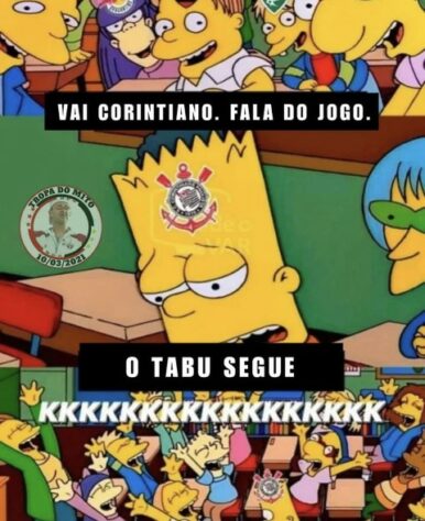 Teve provocação: torcedores de Corinthians e São Paulo fazem memes