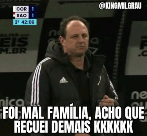 Brasileirão: os melhores memes de Corinthians 1 x 1 São Paulo