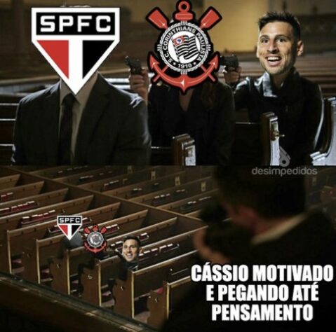 Teve provocação: torcedores de Corinthians e São Paulo fazem memes