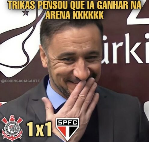 Brasileirão: os melhores memes de Corinthians 1 x 1 São Paulo