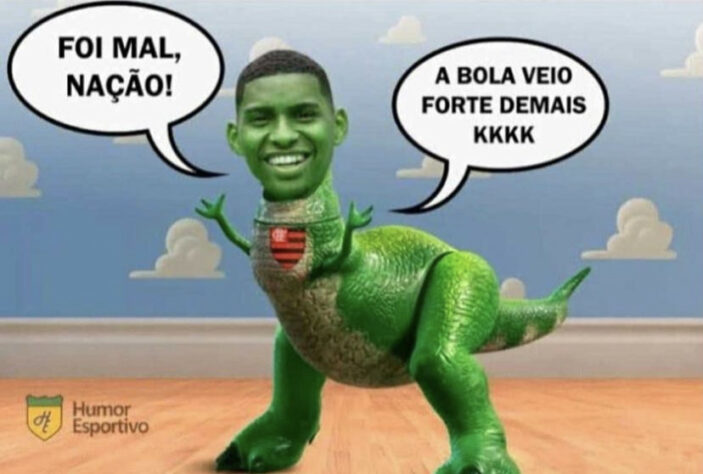 Hugo Souza sofre com memes após falha diante do Sporting Cristal pela Libertadores.