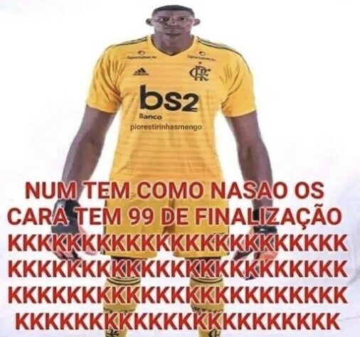 Hugo Souza sofre com memes após falha diante do Sporting Cristal pela Libertadores.