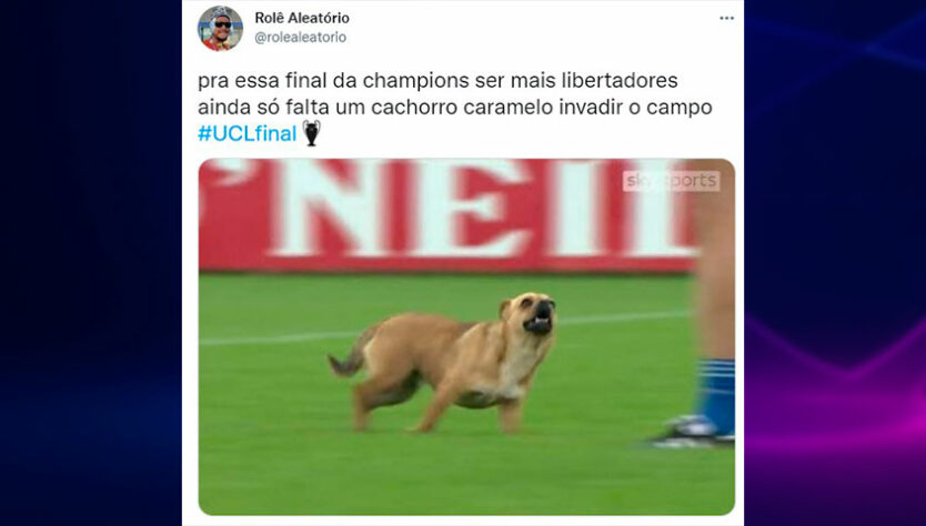 Torcedores fazem memes e piadas com acontecimentos inusitados na final entre Liverpool e Real Madrid.