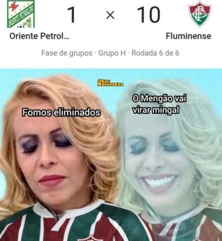 Virgem das Américas? Fluminense é alvo de memes após eliminação na Copa Sul-Americana.