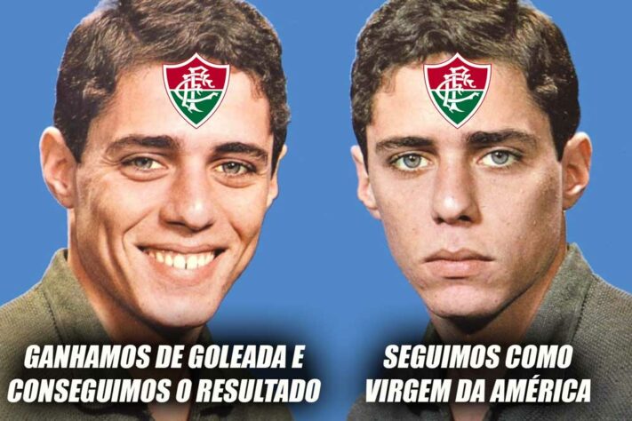 Virgem das Américas? Fluminense é alvo de memes após eliminação na Copa Sul-Americana.