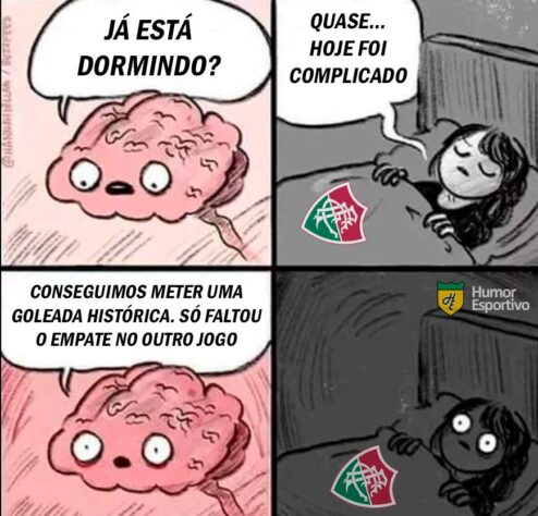 Virgem das Américas? Fluminense é alvo de memes após eliminação na Copa Sul-Americana.