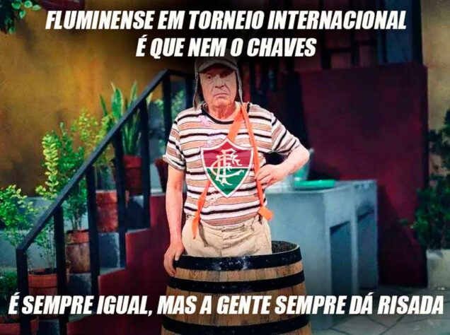 Virgem das Américas? Fluminense é alvo de memes após eliminação na Copa Sul-Americana.