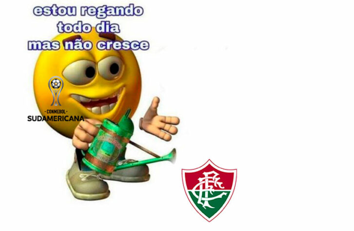 Virgem das Américas? Fluminense é alvo de memes após eliminação na Copa Sul-Americana.