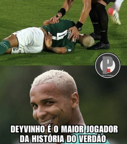 Hora de recordar: Deyverson tem histórico de memes com provocações ao Flamengo.