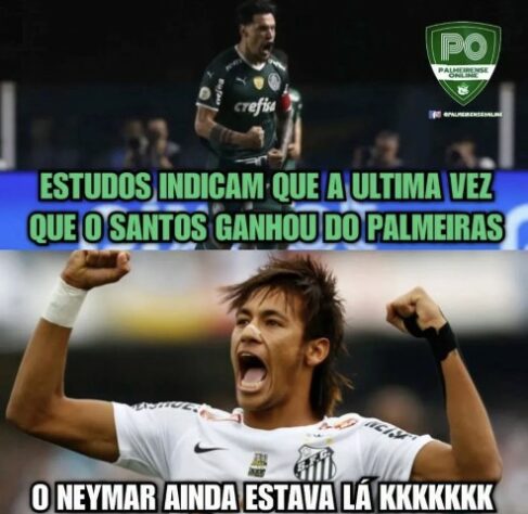 Passa no crédito? Torcedores do Palmeiras zoam freguesia do Santos em memes  após o clássico – LANCE!