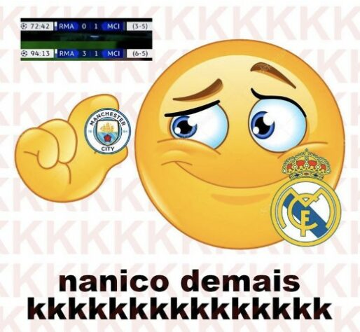 Os melhores memes da classificação do Real Madrid para final da Champions League.