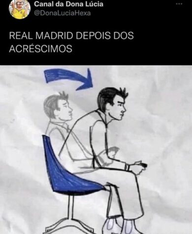 Os melhores memes da classificação do Real Madrid para final da Champions League.