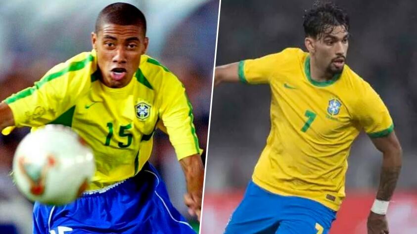 Kleberson (Seleção Brasileira 2002) x Lucas Paquetá (Seleção Brasileira 2022)