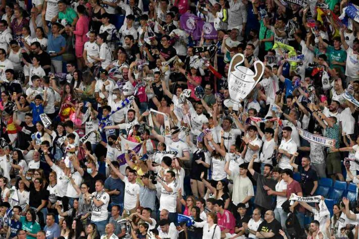 4º lugar: torcida do Real Madrid (ESP)