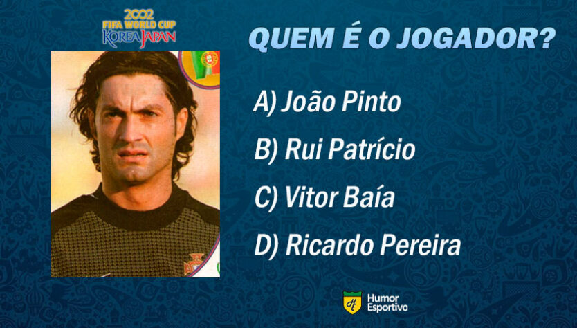 Desafio da Copa de 2002: reconhece o ex-jogador da foto?