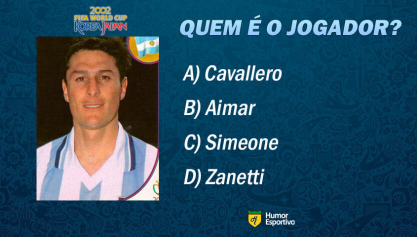 Desafio da Copa de 2002: reconhece o ex-jogador da foto?